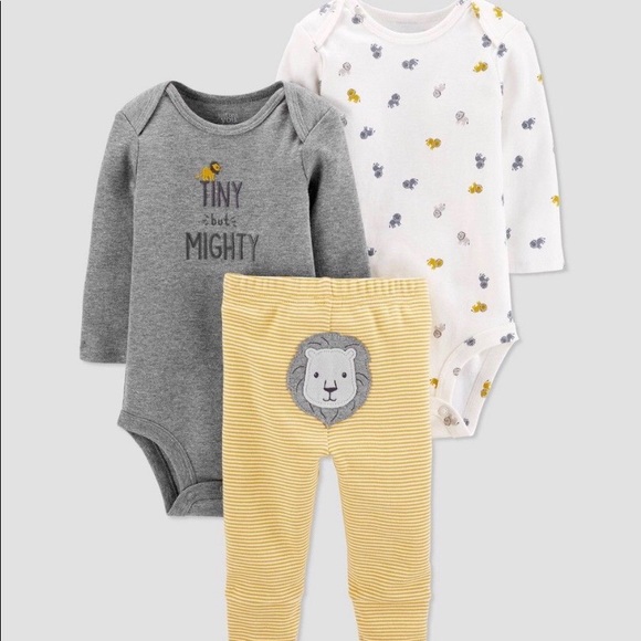 Just One You by Carter’s 3-Piece Lion Set, size 3M - Picture 1 of 4